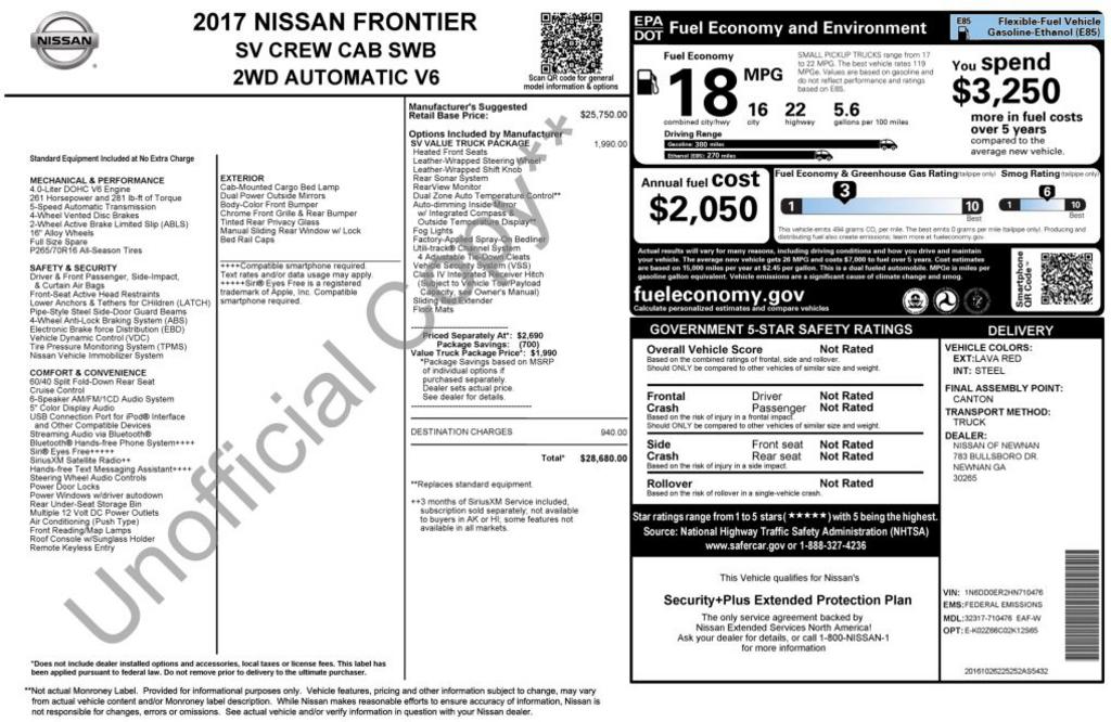 Nissan Frontier photo 20
